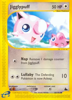 Carta Jigglypuff (Skyridge)