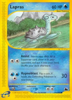 Carta Lapras (Skyridge)