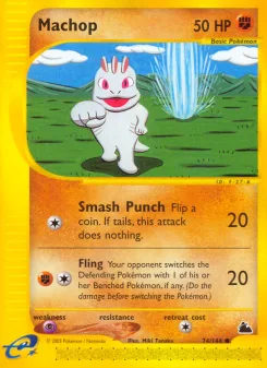 Carta Machop (Skyridge)