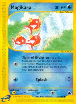 Carta Magikarp (Skyridge)