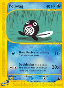 Carta Poliwag (Skyridge)