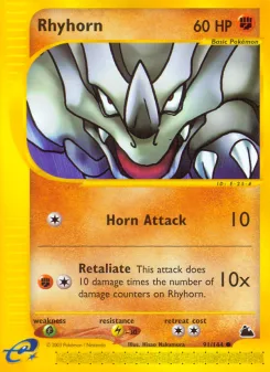 Carta Rhyhorn (Skyridge)