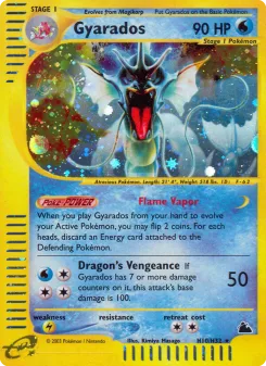 Carta Gyarados (Skyridge)
