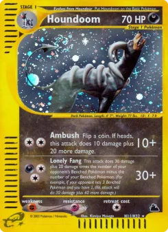 Carta Houndoom (Skyridge)