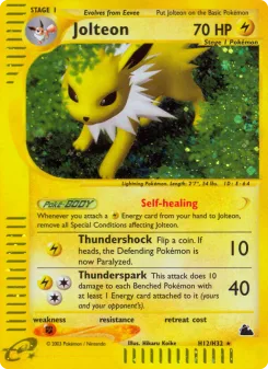 Carta Jolteon (Skyridge)
