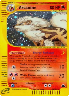 Carta Arcanine (Skyridge)