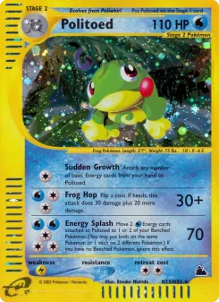 Carta Politoed (Skyridge)