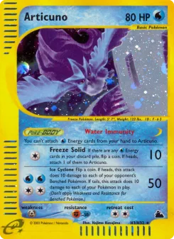 Carta Articuno (Skyridge)