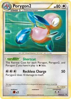 Carta Porygon2 (HGSS Black Star Promos)