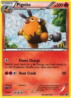 Carta Pignite (Colección de McDonald's 2012)