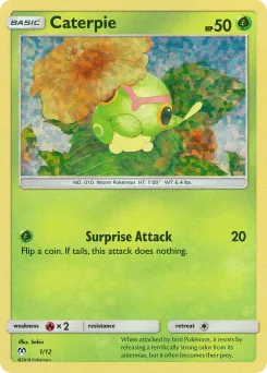 Carta Caterpie (McDonald's Collection 2019)