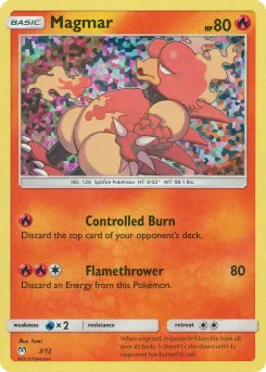 Carta Magmar (McDonald's Collection 2019)