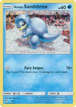 Carta Alolan Sandshrew (McDonald's Collection 2019)