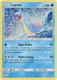 Carta Lapras (McDonald's Collection 2019)