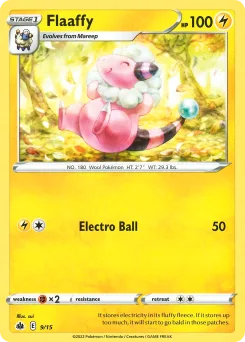 Carta Flaaffy (Colección de McDonald's 2022)