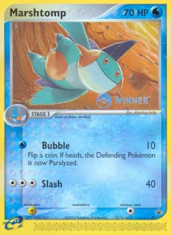 Carta Marshtomp (Nintendo Black Star Promos)
