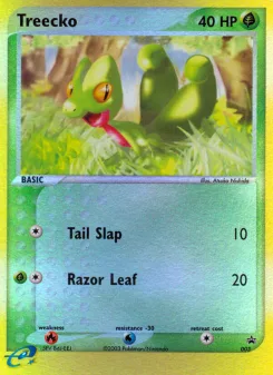Carta Treecko (Nintendo Black Star Promos)
