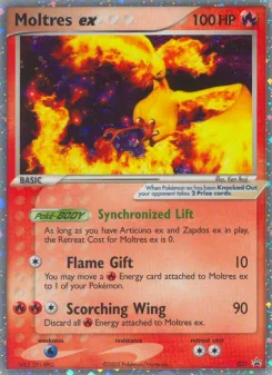 Carta Moltres ex (Nintendo Black Star Promos)