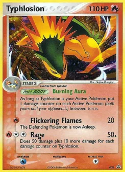 Carta Typhlosion (Nintendo Black Star Promos)