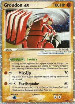 Carta Groudon ex (Nintendo Black Star Promos)