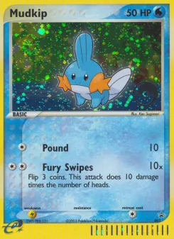 Carta Mudkip (Nintendo Black Star Promos)
