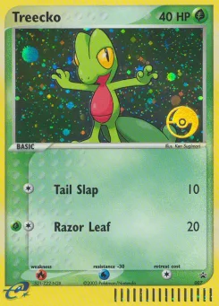 Carta Treecko (Nintendo Black Star Promos)