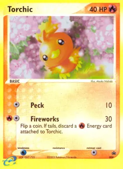 Carta Torchic (Nintendo Black Star Promos)