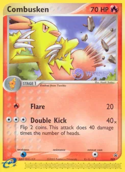 Carta Combusken (Nintendo Black Star Promos)