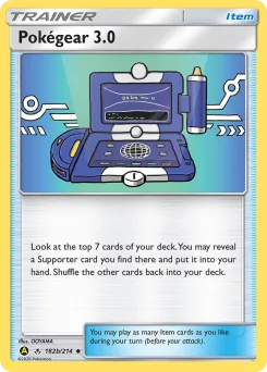 Carta Pokégear 3.0 (Vínculos Indestructibles)