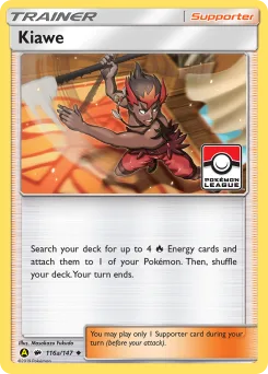 Carta Kiawe (Sombras Ardientes)