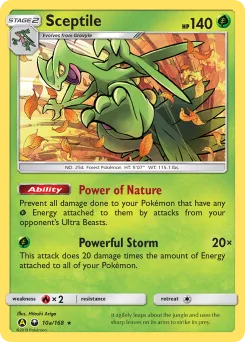 Carta Sceptile (Tormenta Celestial)