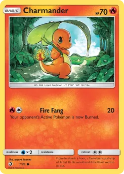 Carta Charmander (Majestad De Dragones)