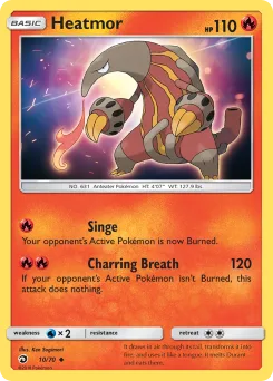 Carta Heatmor (Majestad De Dragones)