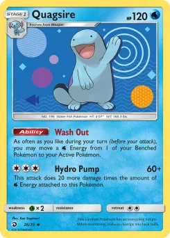 Carta Quagsire (Majestad De Dragones)