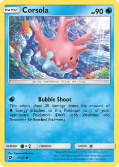 Carta Corsola (Majestad De Dragones)