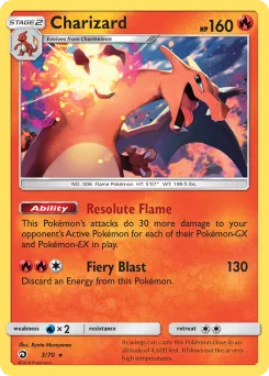 Carta Charizard (Majestad De Dragones)