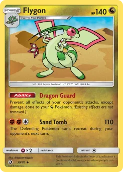 Carta Flygon (Majestad De Dragones)