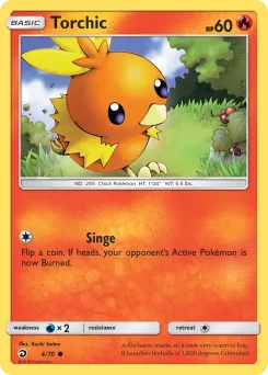 Carta Torchic (Majestad De Dragones)