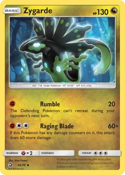 Carta Zygarde (Majestad De Dragones)