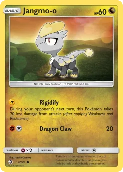 Carta Jangmo-o (Majestad De Dragones)