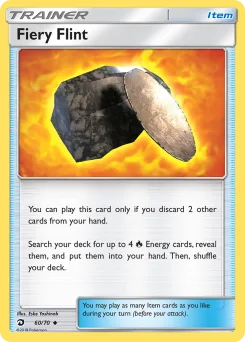 Carta Pedernal Ardiente (Majestad De Dragones)