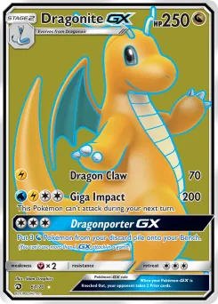 Carta Dragonite GX (Majestad De Dragones)