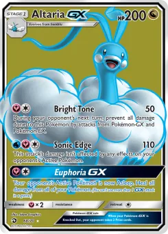 Carta Altaria GX (Majestad De Dragones)