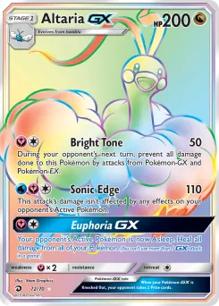 Carta Altaria GX (Majestad De Dragones)