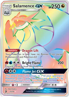 Carta Salamence GX (Majestad De Dragones)