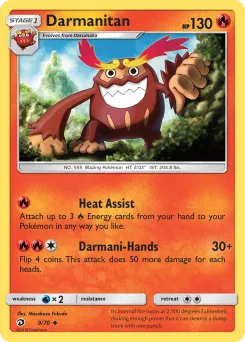 Carta Darmanitan (Majestad De Dragones)