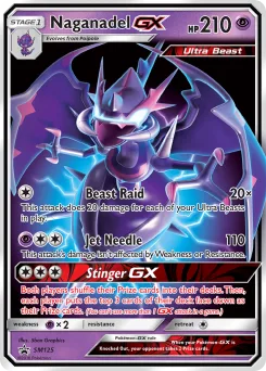 Carta Naganadel GX (SL Cartas de promoción)