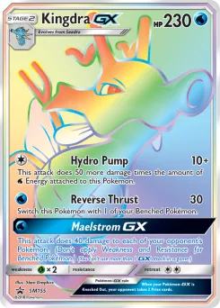 Carta Kingdra GX (SL Cartas de promoción)