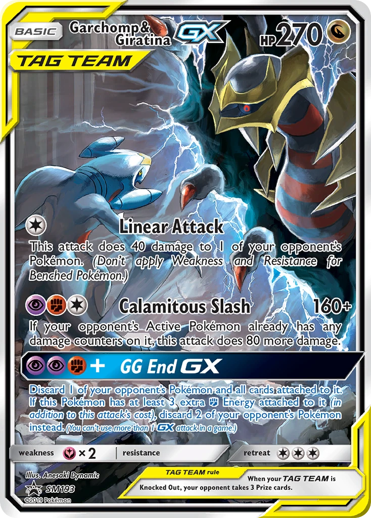 Garchomp y Giratina GX