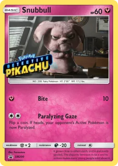 Carta Snubbull (SL Cartas de promoción)